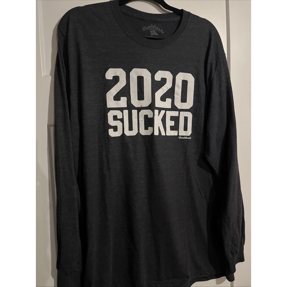 Chowdaheadz Men's Long Sleeve Tshirt 2020‎ Sucked Size XL